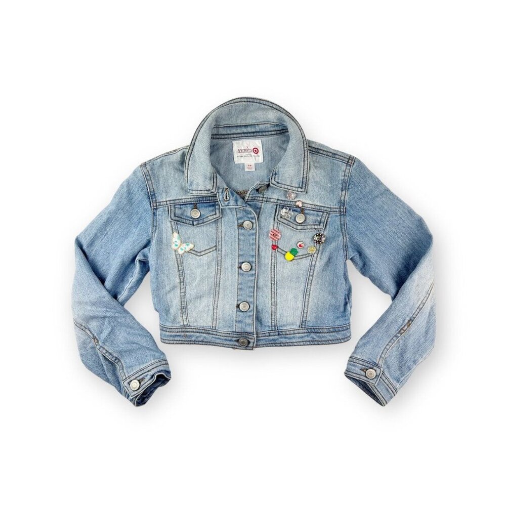 Target x Annie Cropped Denim Jacket {Small}